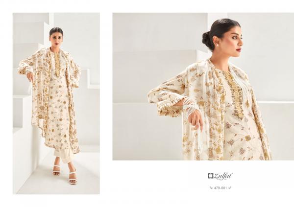 Zulfat Khwaish Cotton Designer Dress Material Collection